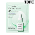 30g facial sheet mask in collagen, hyaluronic acid, vitamin C or Centella Asiatica variants