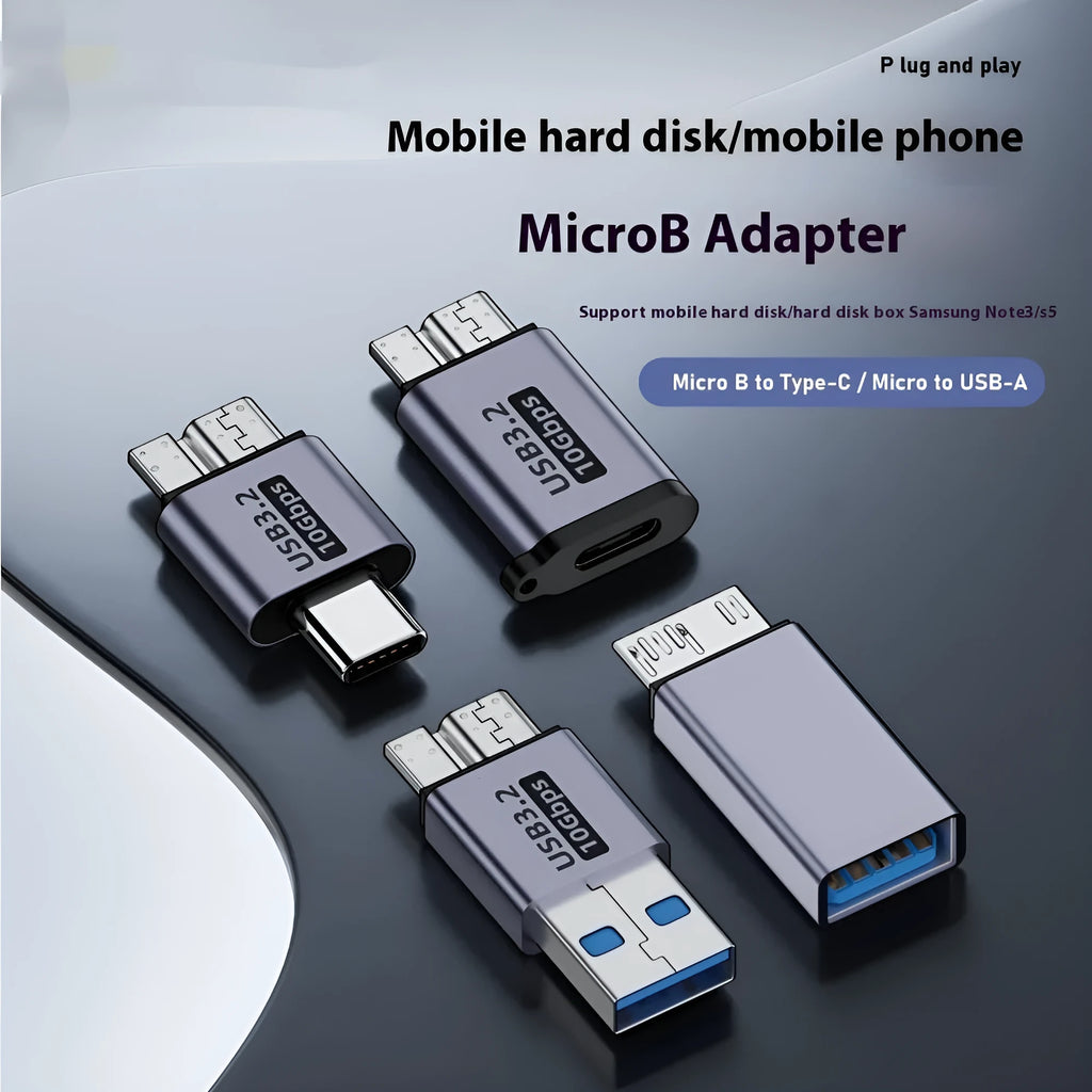 USB AM male to Micro-B male adapter cable for connecting legacy devices to modern computers