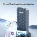 Aluminium USB4 hard disk box for M.2 NVMe SSDs with Lightning compatibility