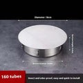 Stainless steel floor drain deodorant seal cover with modern inlay design