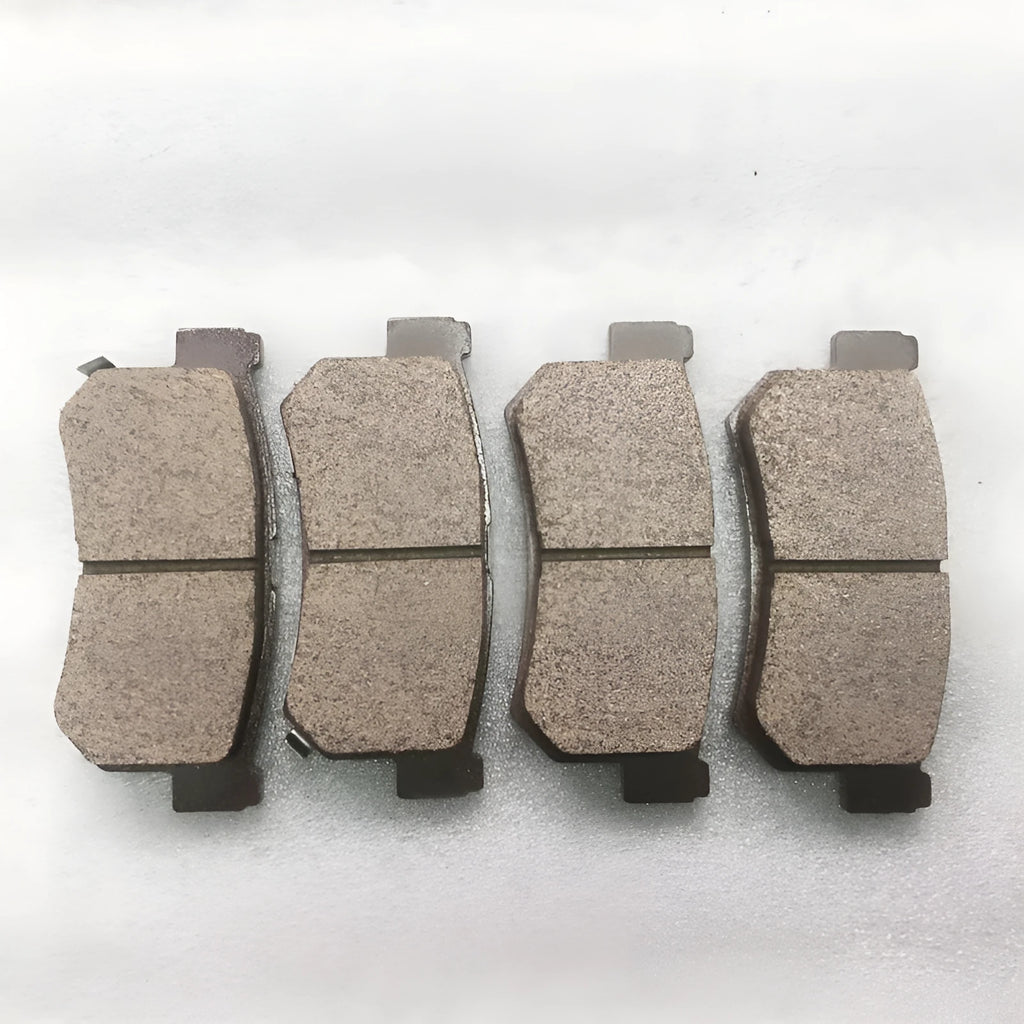 48413090A1 brake pad component for SsangYong Actyon, Korando, Rexton, and Rodius vehicles.