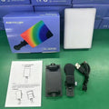 VL-60BI and VL-68BI LED pocket fill light with clip for mobile phones measuring 10.4x7.5x12.5cm