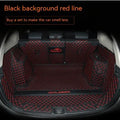 Mitsubishi Outlander boot liner mat with 3D raised edges in TPE XPE material