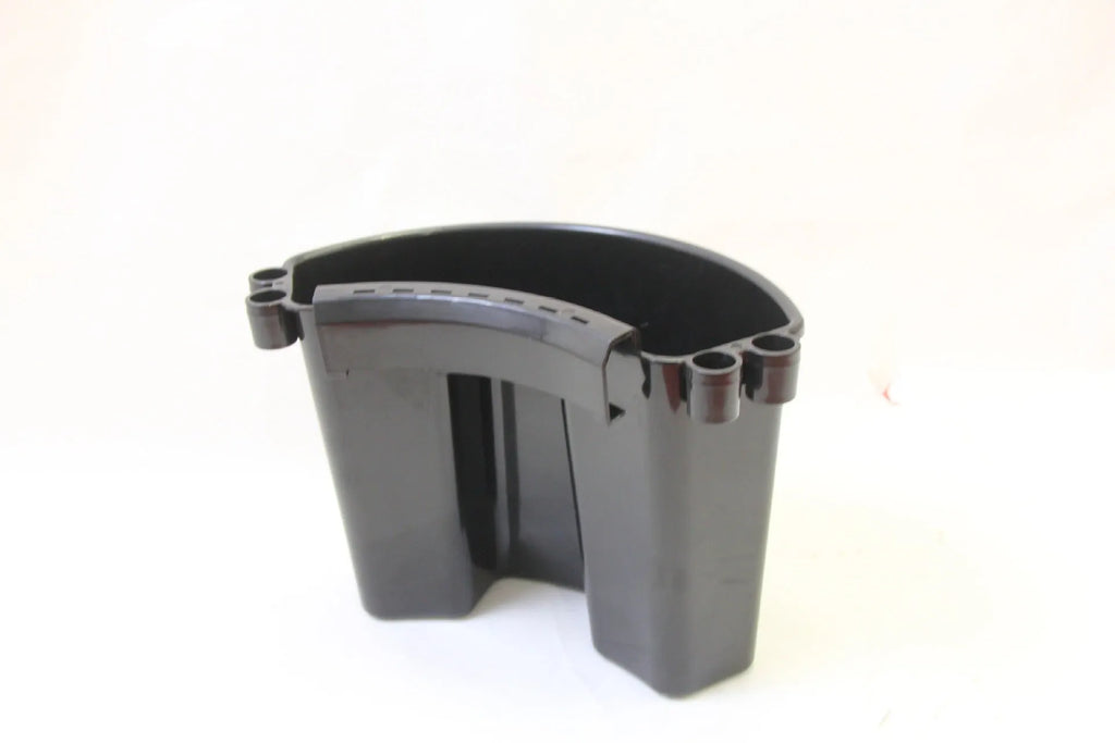 Car washing bucket with grit guard tray in selected colour