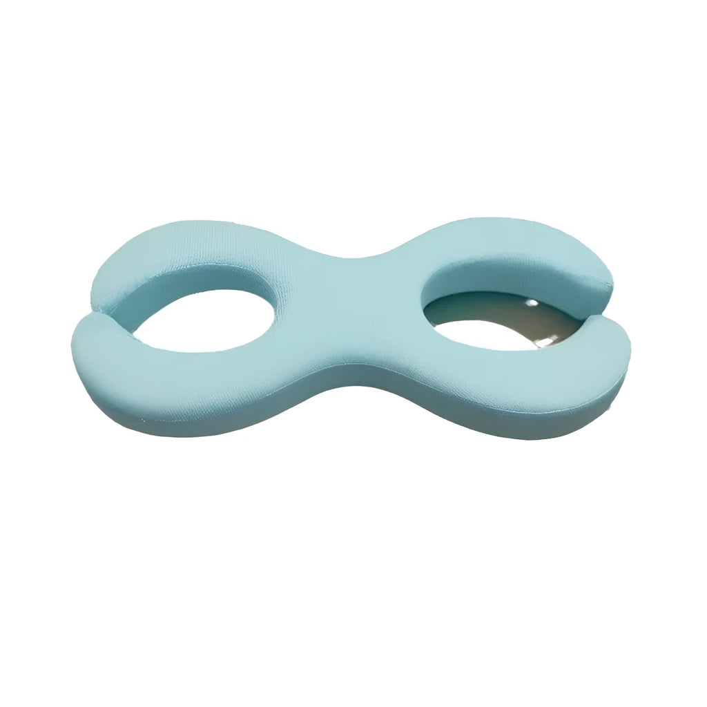 Cooling blue cylindrical memory foam cervical pillow for sleep support in 6cm and 9cm thickness options