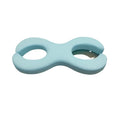 Cooling blue cylindrical memory foam cervical pillow for sleep support in 6cm and 9cm thickness options
