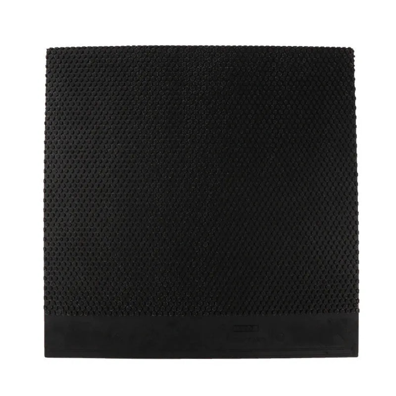 Small particle table tennis rubber sheet in black or red colour
