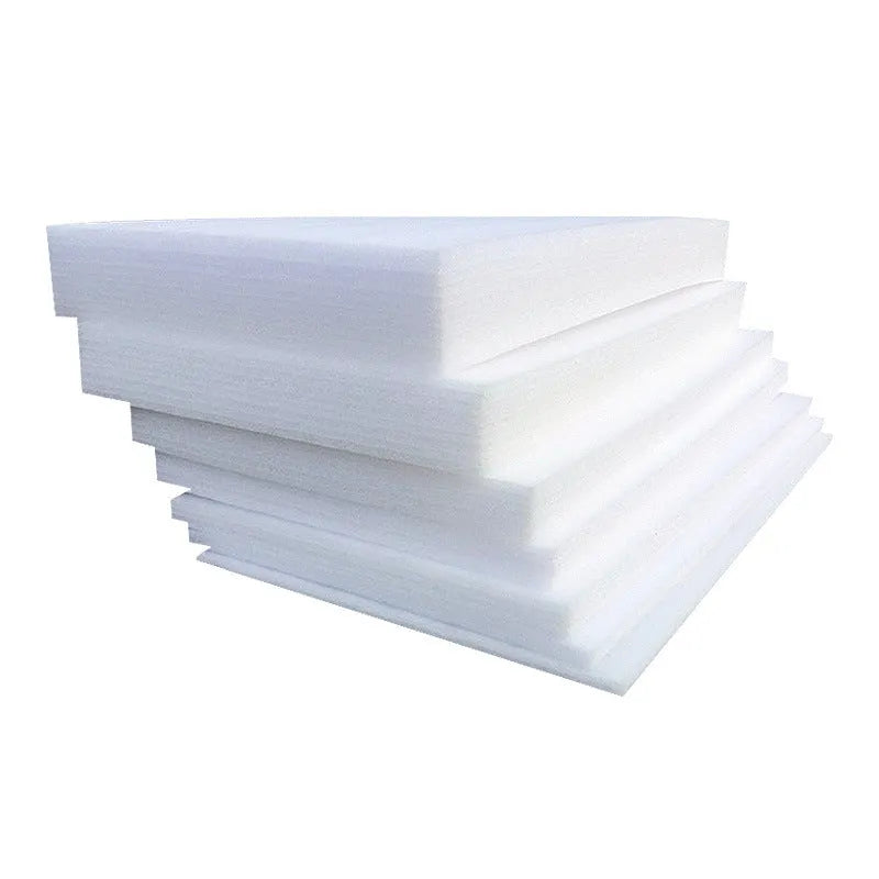 White high-density EPE pearl cotton foam board measuring 200cm by 100cm.