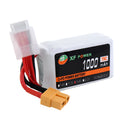 XF Power 14.8V 1000mAh 75C graphene lithium drone battery with XT60 plug