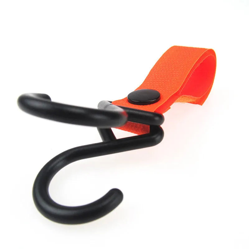 Nylon luggage Velcro hook in assorted colours for bag organisation and attachment