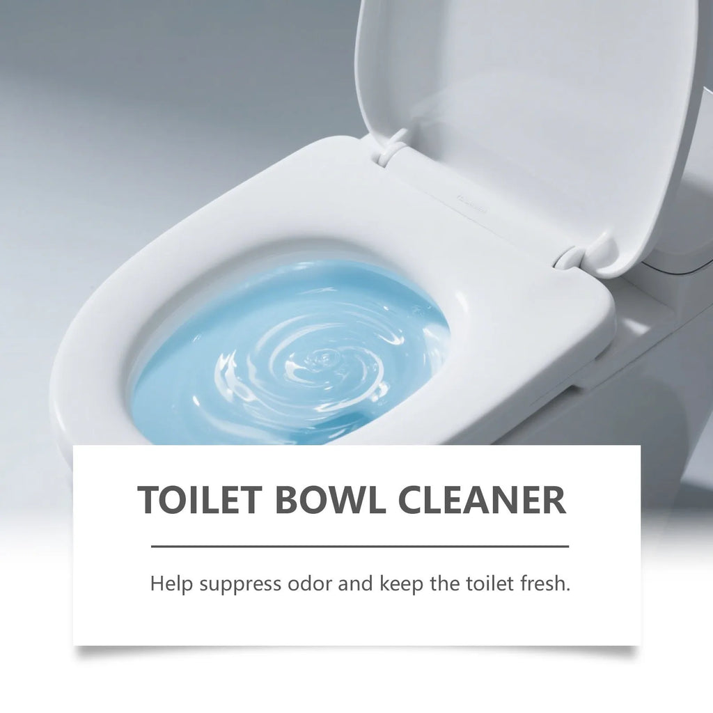 Toilet cleaning powder 120g pack with four 30g units for descaling and stain removal