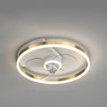 Modern Nordic children's room ceiling lamp with fan in iron construction, LED light source
