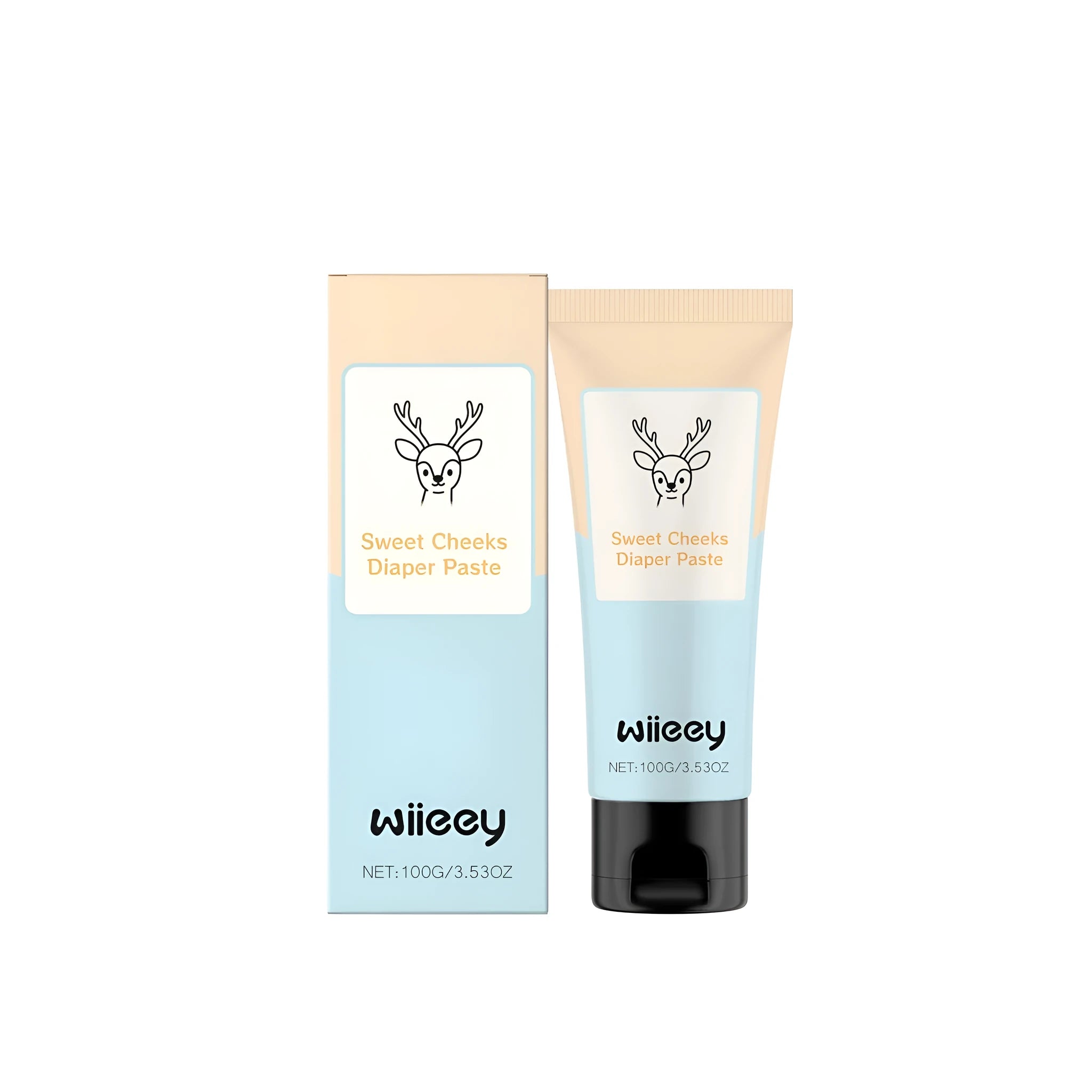 100g tube of Sweet Cheeks Diaper Paste nappy rash cream with lactobacillus fermentation extract