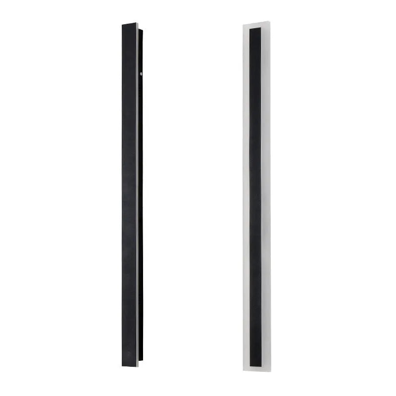 Outdoor waterproof LED straight wall lamp with wrought iron shell 150cm long