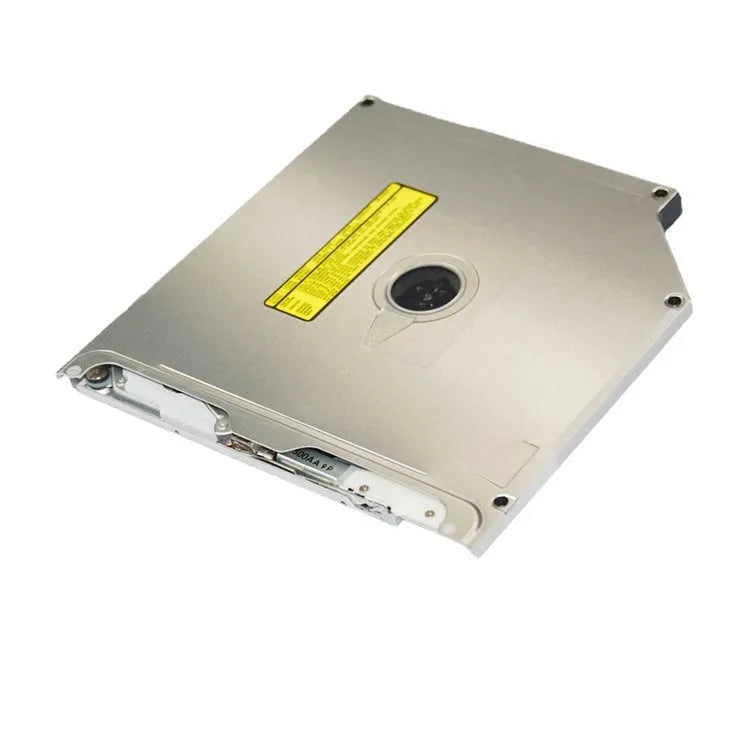 Silver SATA optical drive for MacBook Pro 13 laptop, UJ8A8 specification.