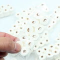 Miniature paper tissue roll model for dollhouse play measuring 30x15x80mm