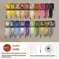 Traditional Chinese painting mineral pearlescent watercolour set showing 20 colours in tubes and pots