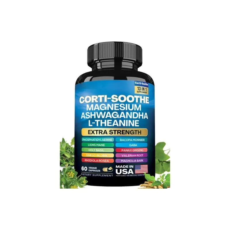 Bottle of South African Drunken Eggplant Magnesium Capsules containing 60 capsules.