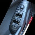 Set of 4 TPU protective films for car door control panels, suitable for 14-19 model year right-hand drive vehicles.