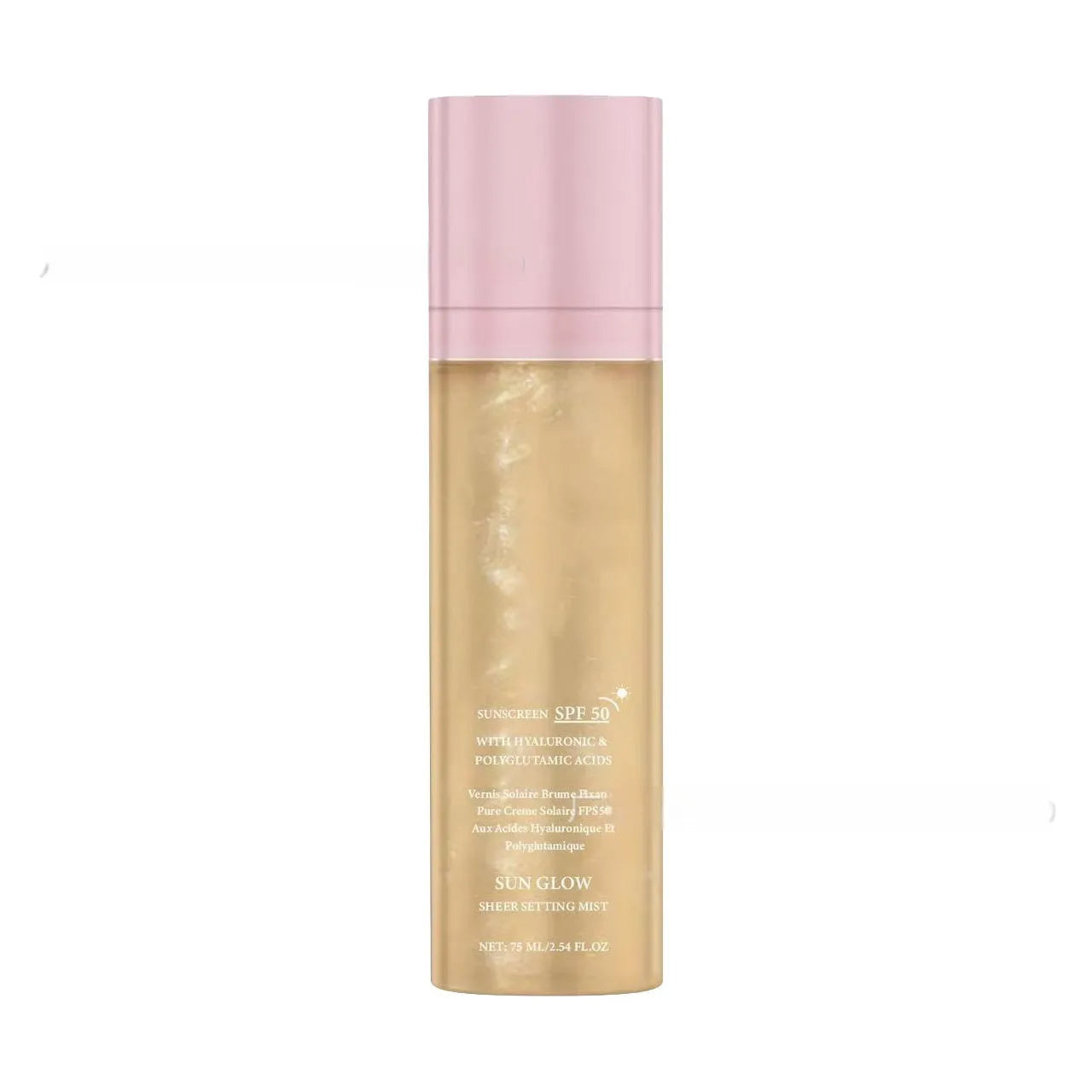 75ml moisturising and nourishing protective face setting spray in a bottle.