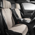 Ultra thin tailored leather car seat cover with gradient drilling holes in six colour options