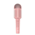 Wireless Bluetooth karaoke microphone in girly pink, sapphire blue and mint green colour options with USB connection