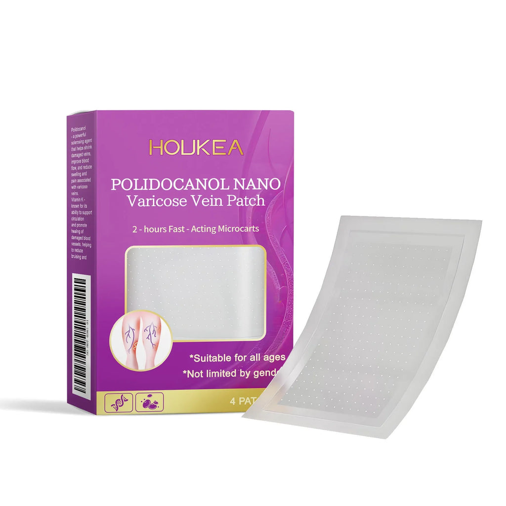 Micro needle patch pack of 4 with moxa leaf ginger root and polyoctanol active ingredients