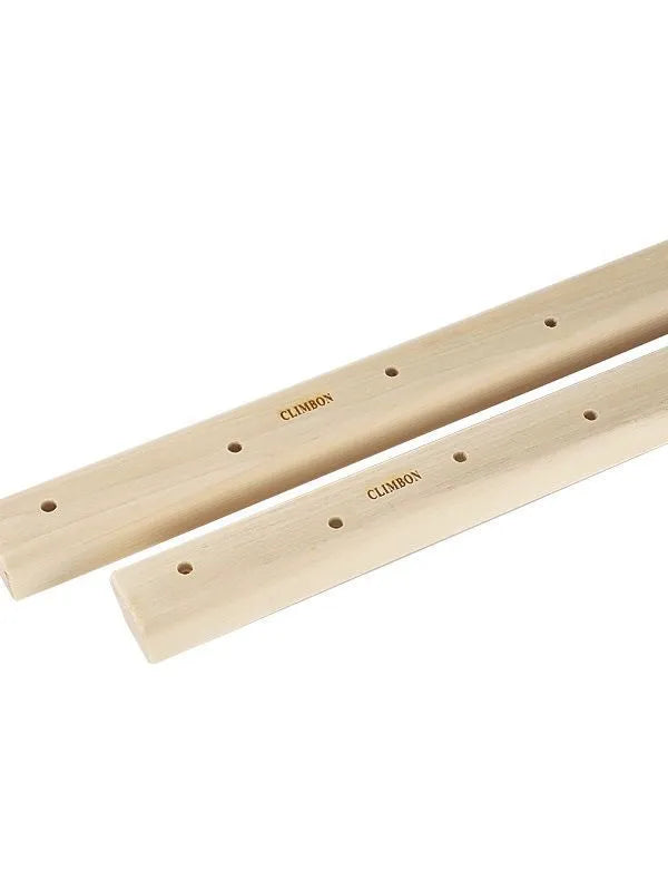 Three solid wood fingerboards for grip strength training in different lengths and thicknesses