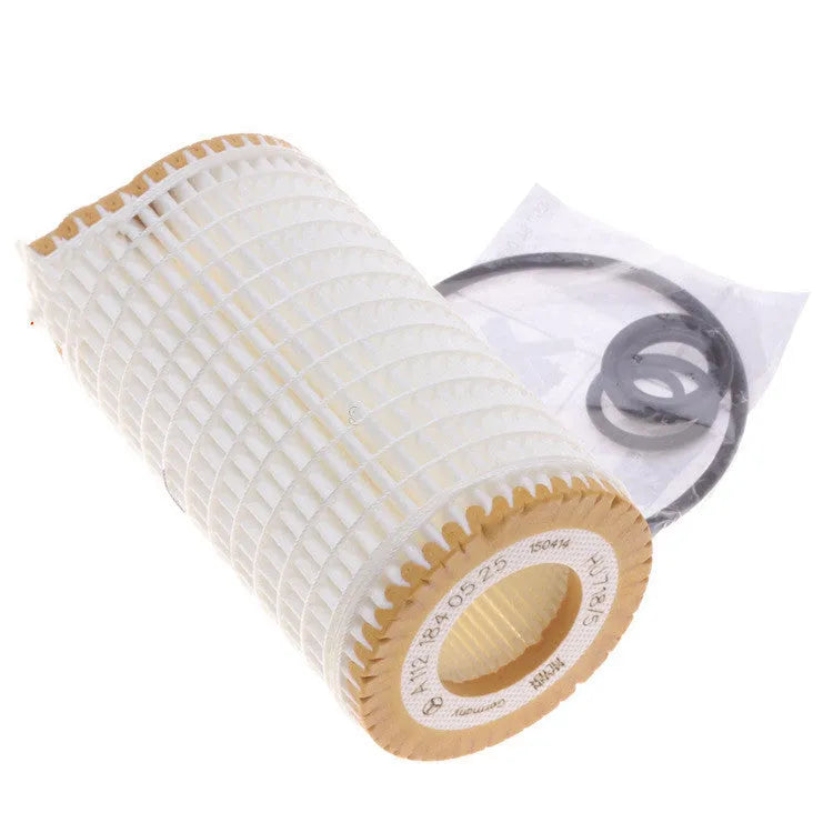 HU718 5X oil filter with polyester mesh wire wound element and 10mm inlet/outlet connections