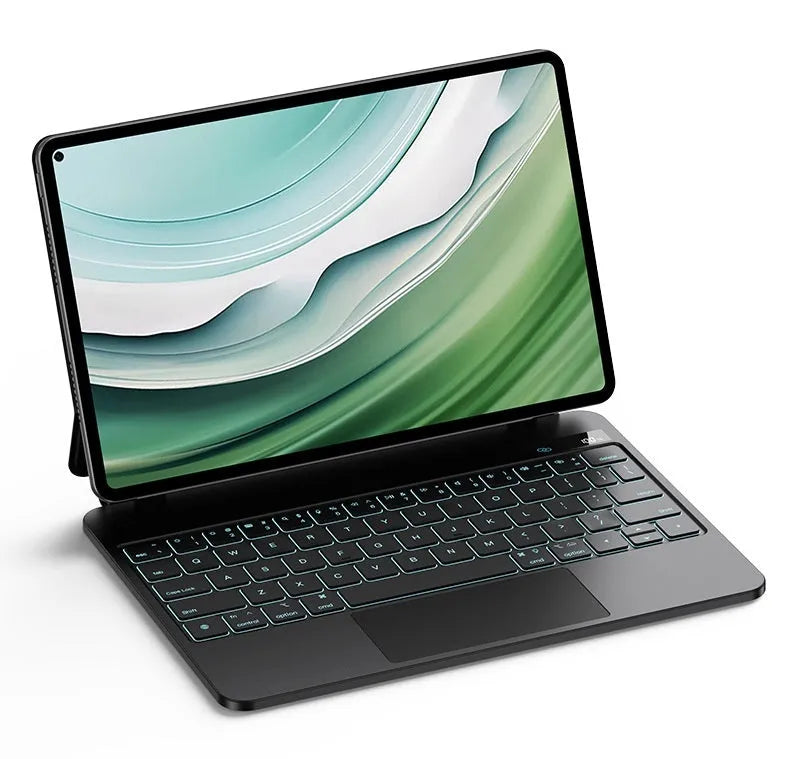 Miaocontrol Keyboard Pro11 magnetic wireless keyboard cover for Huawei Matepad 11 tablet in black colour