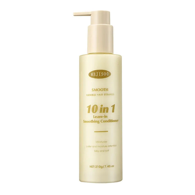 Wash-free Soft 10-in-1 Hair Conditioner 210g bottle for ladies' frizzy hair
