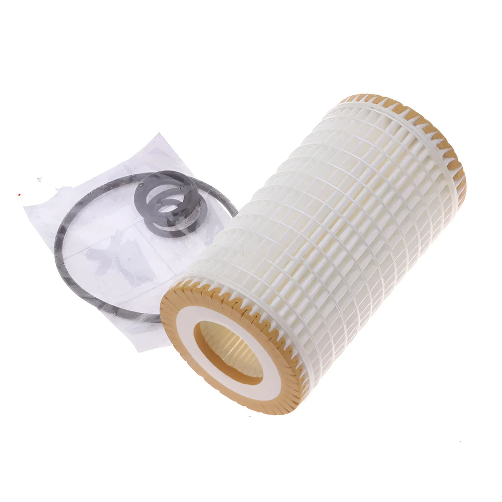 HU718 5X oil filter with polyester mesh wire wound element and 10mm inlet/outlet connections